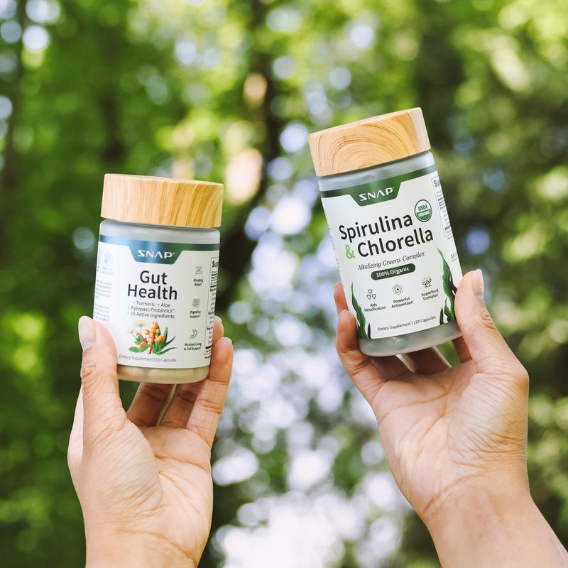 Gut Health Duo – Probiotics, Spirulina & Chlorella